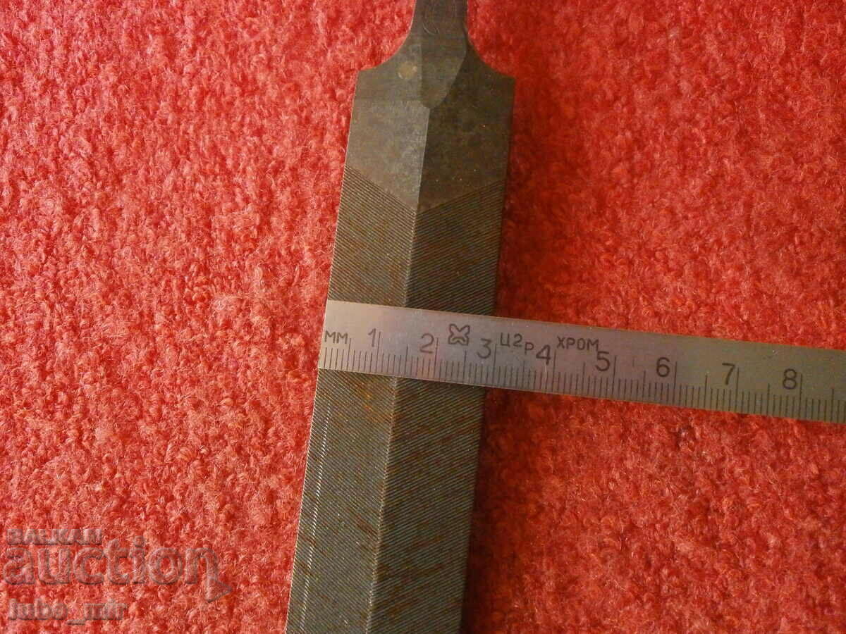 OLD GERMAN METAL FILE - BEVEL - 7 OLD GERMAN METAL FILE - BEVEL - 7