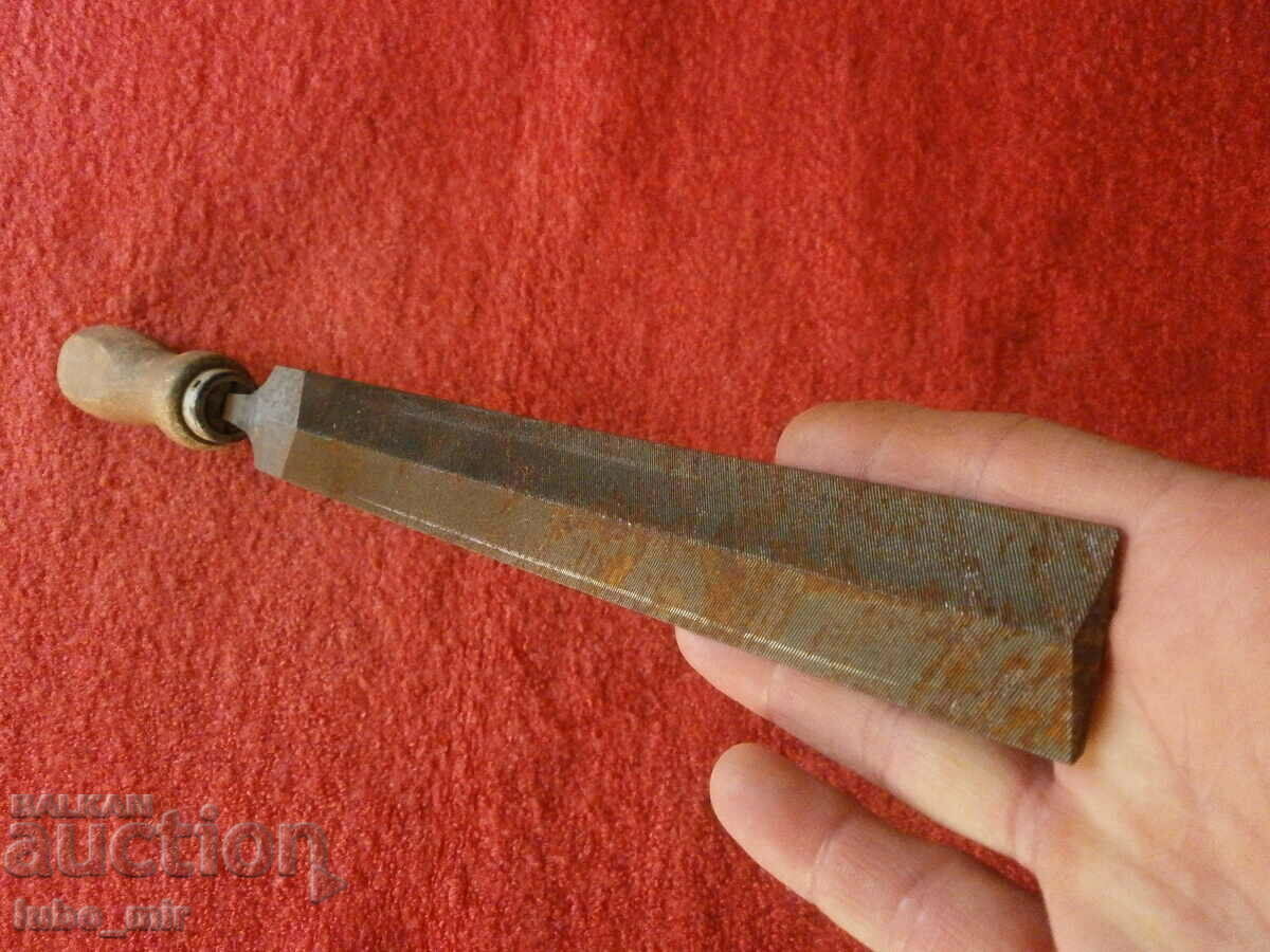 OLD GERMAN METAL FILE - BEVEL