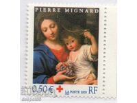 2003. France. Red Cross Christmas stamp.