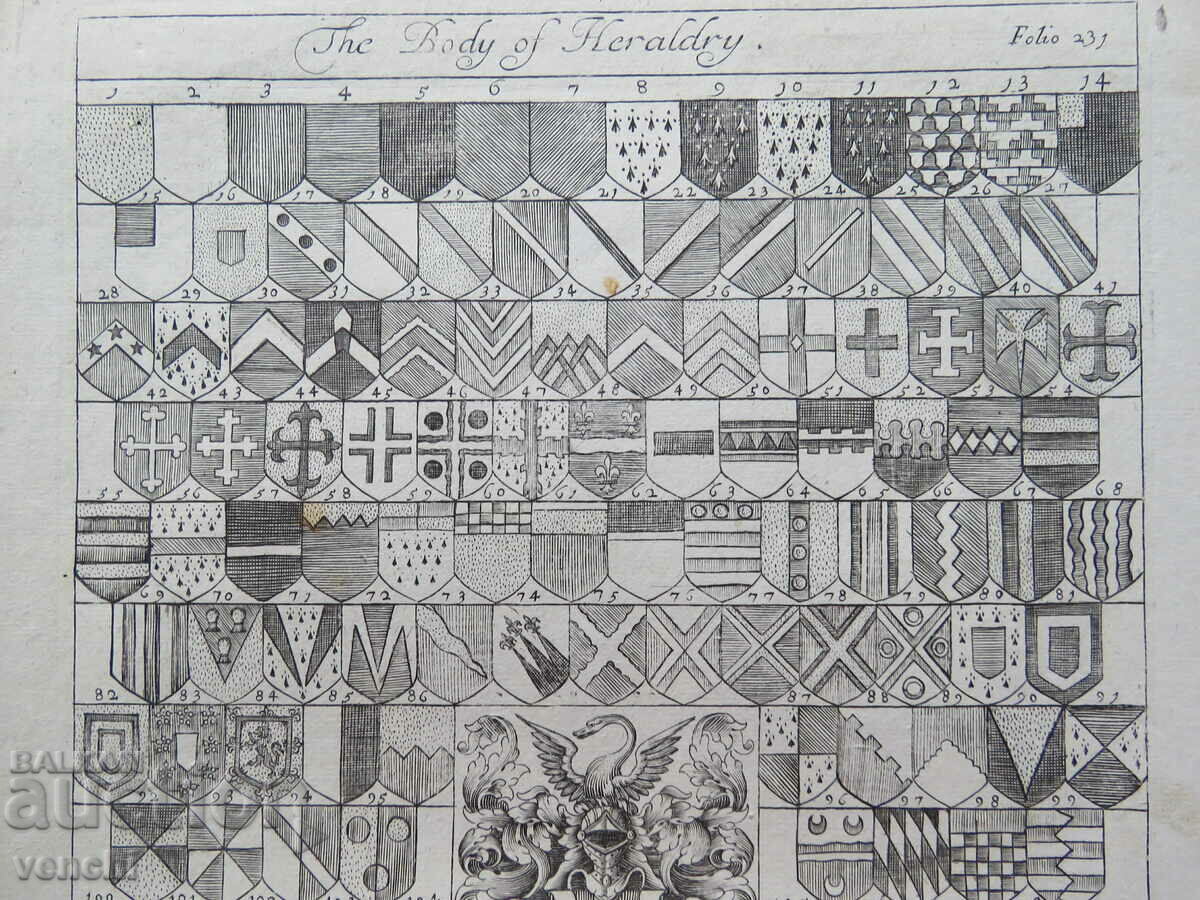 1686 - ΧΑΡΑΚΤΙΚΗ - Σετ εραλδικών συμβόλων. - ΠΡΩΤΟΤΥΠΟ με τιμή 89.99 BGN | € 46.01 1686 - ΧΑΡΑΚΤΙΚΗ - Σετ εραλδικών συμβόλων. - ΠΡΩΤΟΤΥΠΟ με τιμή 89.99 BGN | € 46.01