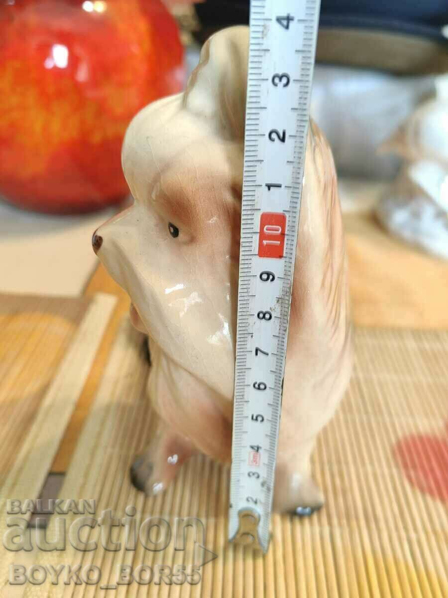 Auction  Very Rare Old Porcelain Yorkshire Terrier Figure