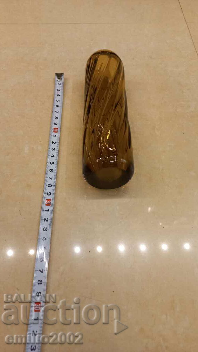 Auction  Glass vase retro social