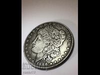 1 dolar 1886