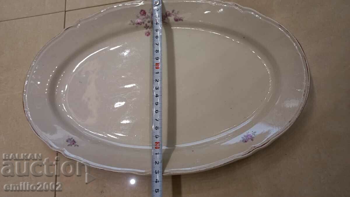 Porcelain plate retro social with price 9.00 BGN | € 4.60 Porcelain plate retro social with price 9.00 BGN | € 4.60