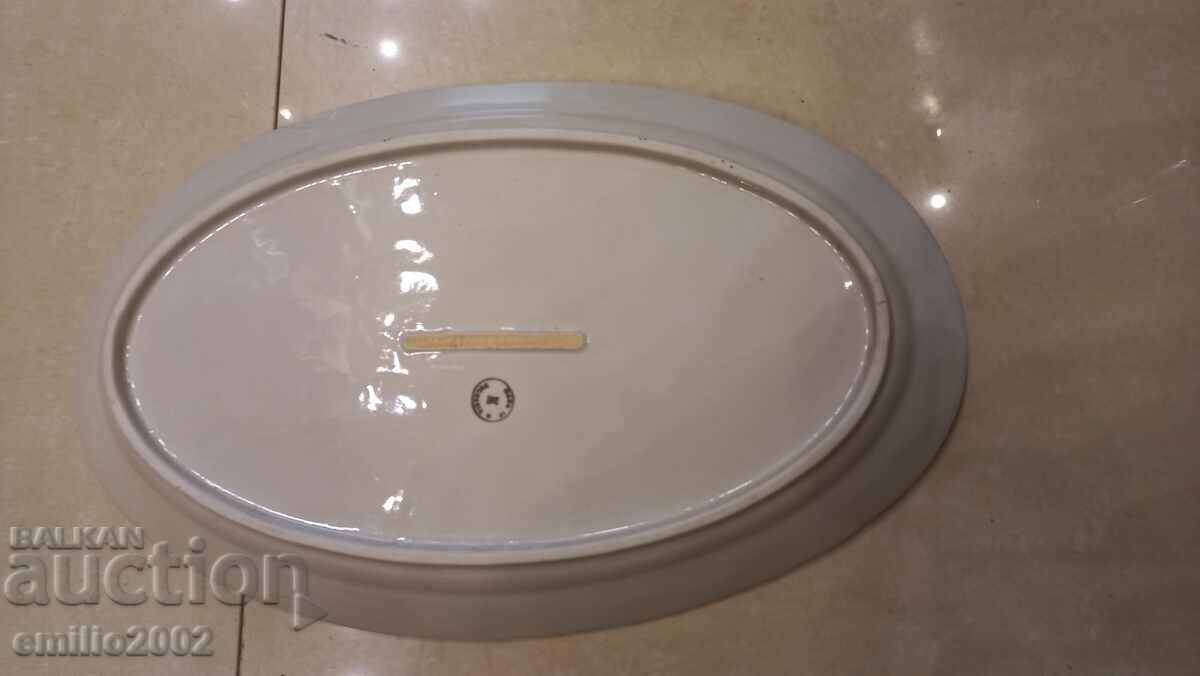 Auction Porcelain plate retro social Auction Porcelain plate retro social