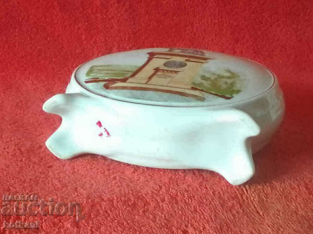 Old porcelain Buklitsa gold edging ROMANIA - 6 Old porcelain Buklitsa gold edging ROMANIA - 6