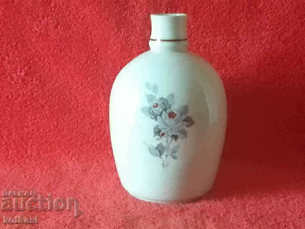 Old porcelain jug Razgrad Bulgarian porcelain