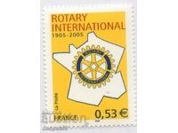 2005. France. Rotary International's 100th Anniversary.