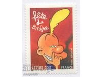 2005. Γαλλία. Ημέρα γραμματοσήμου - Κόμικ.