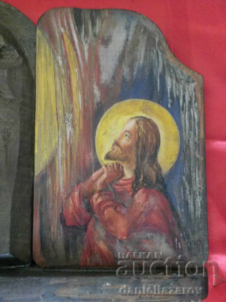 Delivery of Painting "Divine TRIPTYCH" Slavi Petrinski Delivery of Painting "Divine TRIPTYCH" Slavi Petrinski