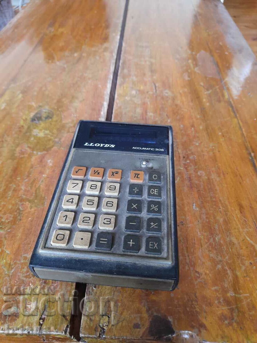 Old Lloyds calculator