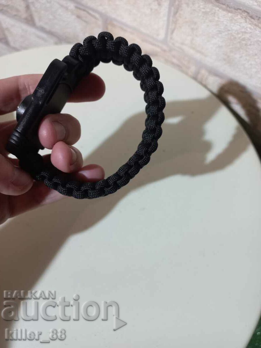 Survival bracelet with price 25.00 BGN | € 12.78
