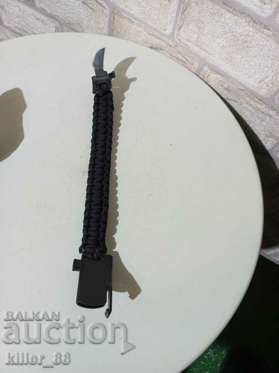 Delivery of Survival bracelet