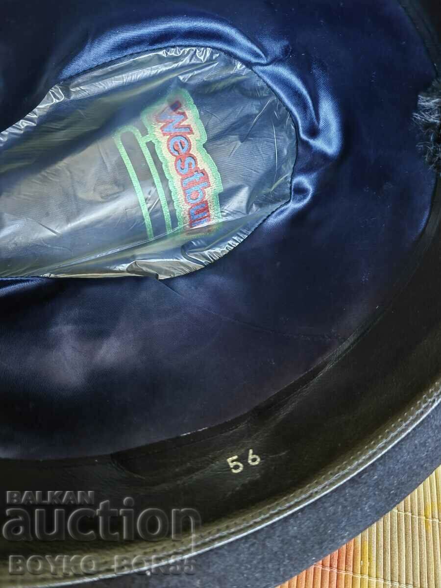 Vintage Luxury English Westbury Felt Bomber Hat - 5 Vintage Luxury English Westbury Felt Bomber Hat - 5