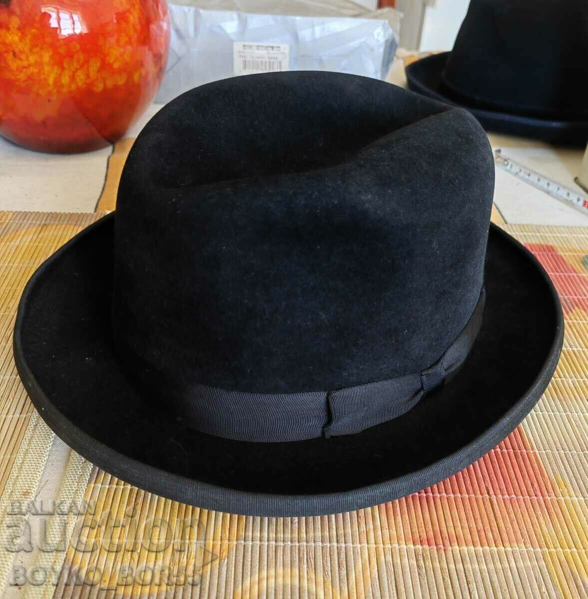 Vintage Luxury Bulgarian Felt Bomber Hat