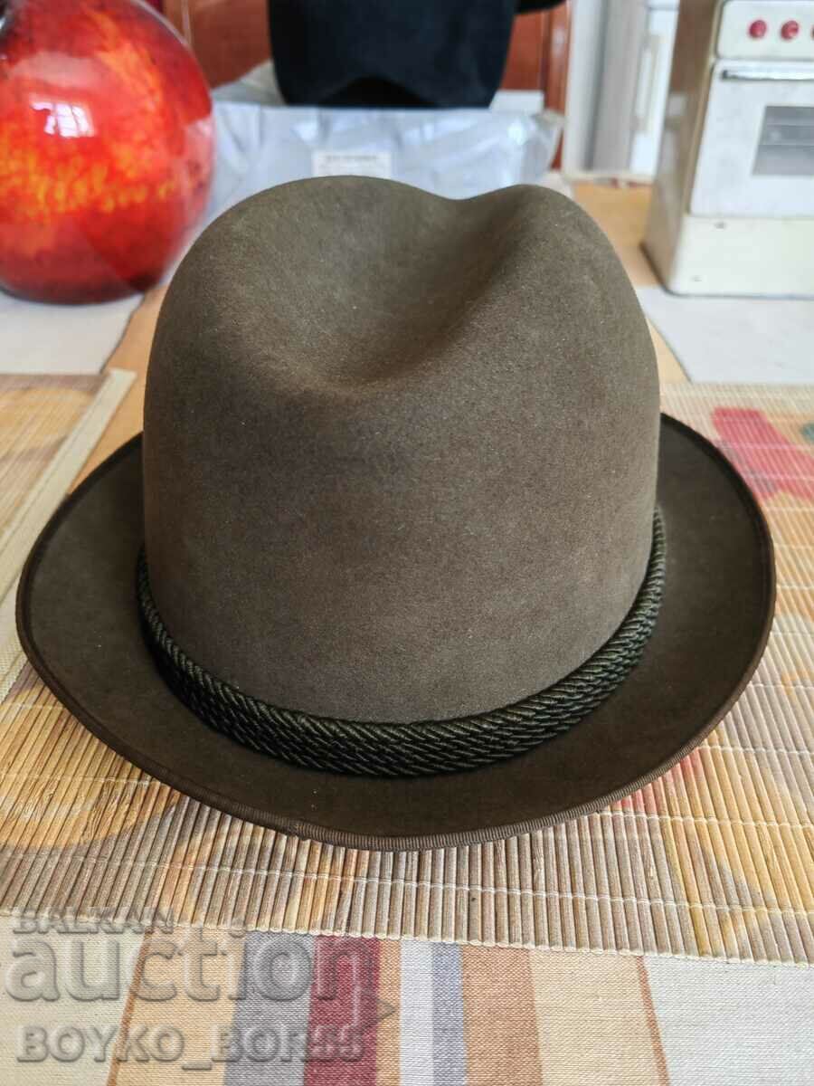 Auction Vintage Luxury German Felt Bombe Walker Hat Auction Vintage Luxury German Felt Bombe Walker Hat