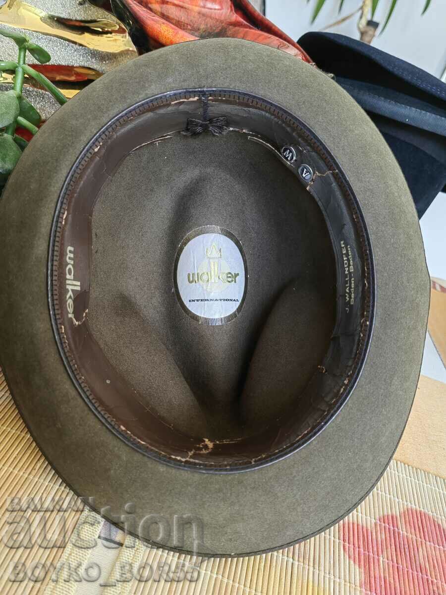 Delivery of Vintage Luxury German Felt Bombe Walker Hat Delivery of Vintage Luxury German Felt Bombe Walker Hat