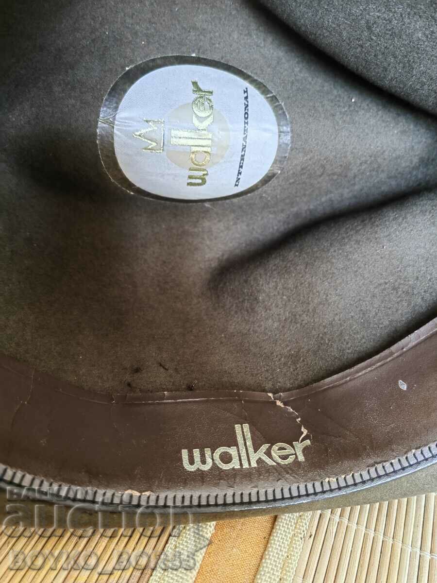 Vintage Luxury German Felt Bombe Walker Hat - 5 Vintage Luxury German Felt Bombe Walker Hat - 5