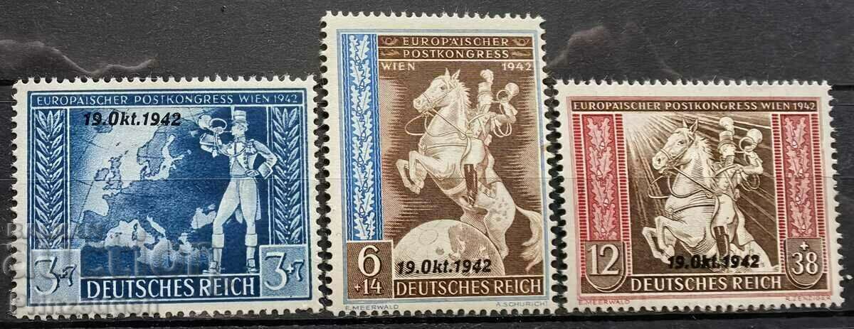 Germany - Third Reich - 1942 - complete series /overprints/