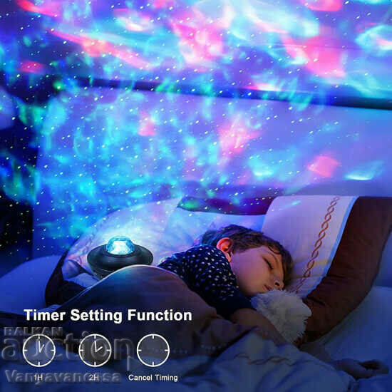 Projector lamp with remote control Starry Projector L