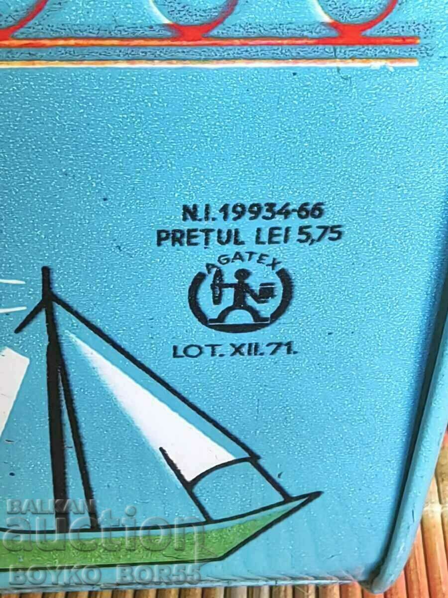 Μεγάλη τσάντα από λευκοσίδηρο Soc για παιδιά της δεκαετίας του 1950 - 6 Μεγάλη τσάντα από λευκοσίδηρο Soc για παιδιά της δεκαετίας του 1950 - 6