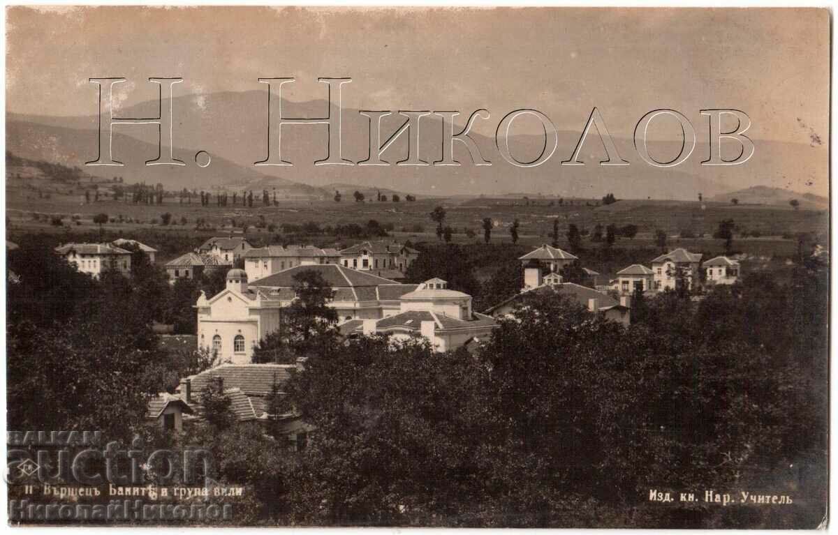 1935 OLD CARD OF VARSHET BATHS AND GROUP OF VILLAS G809