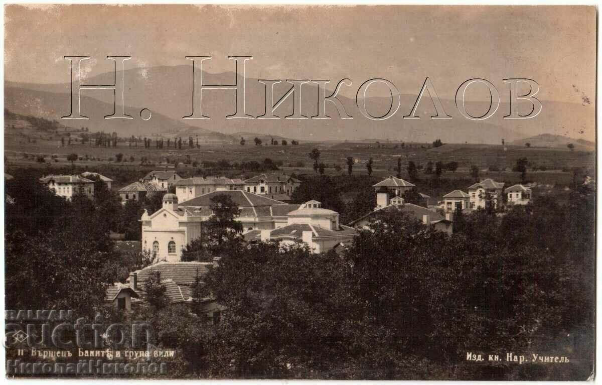 1935 CARDUL VECHI DE BĂI VARSHET ȘI GRUP DE VILE G809