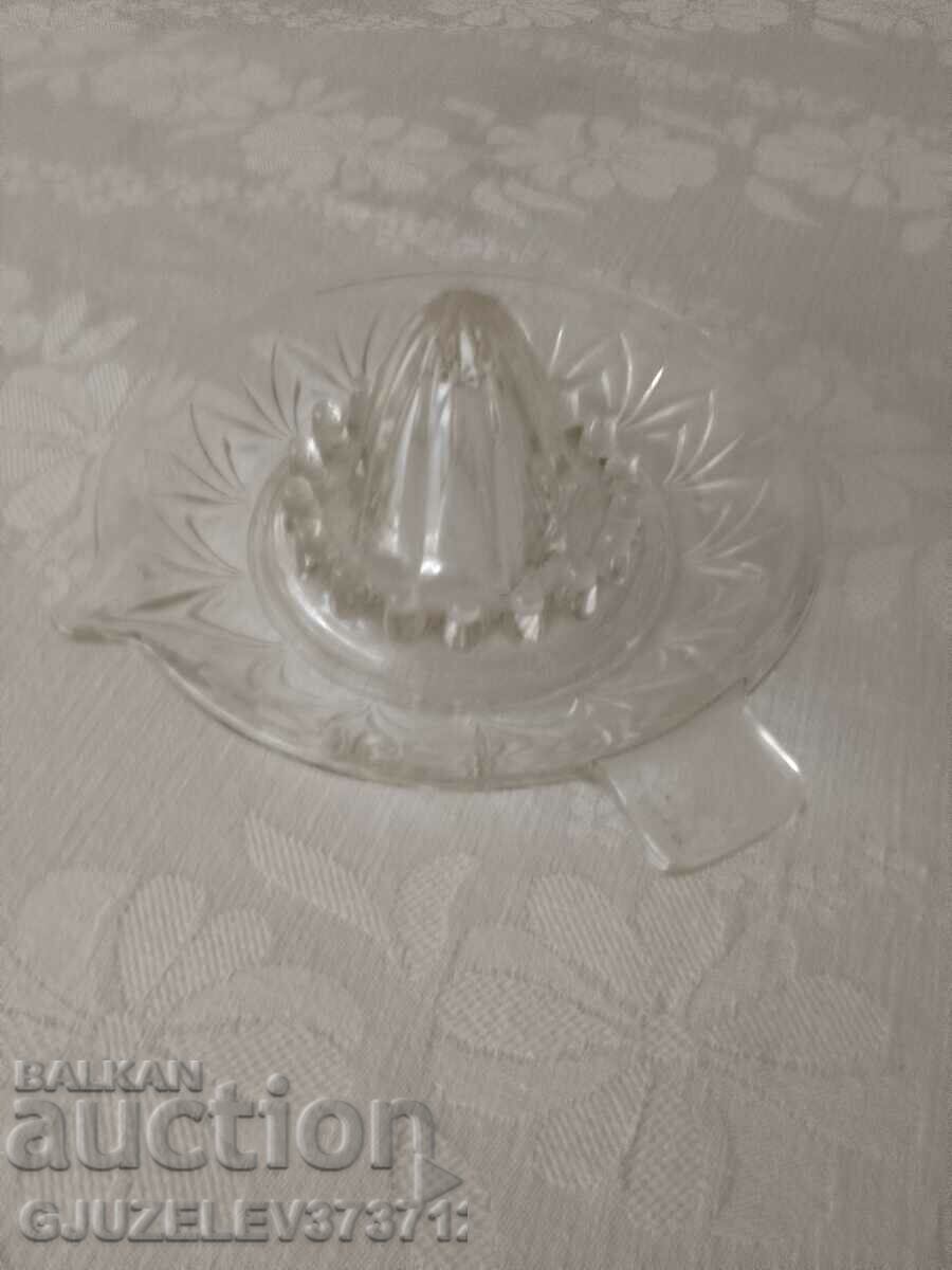 Old glass juicer, for lemons, oranges, - 7 Old glass juicer, for lemons, oranges, - 7