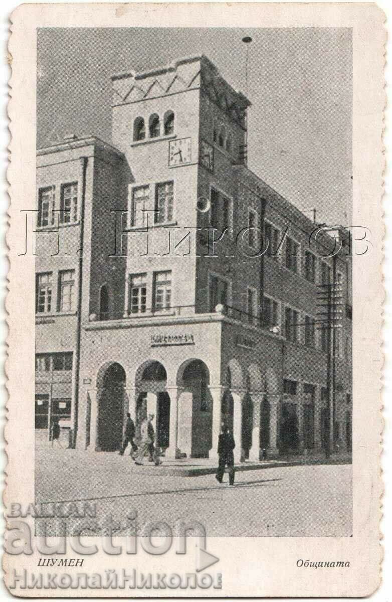 OLD CARD SHUMEN KOLAROVGRAD MUNICIPALITY G818