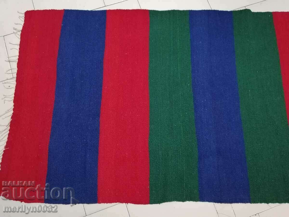 Licitație Covor de lână țesut manual 2,8/0,8 metri Licitație Covor de lână țesut manual 2,8/0,8 metri