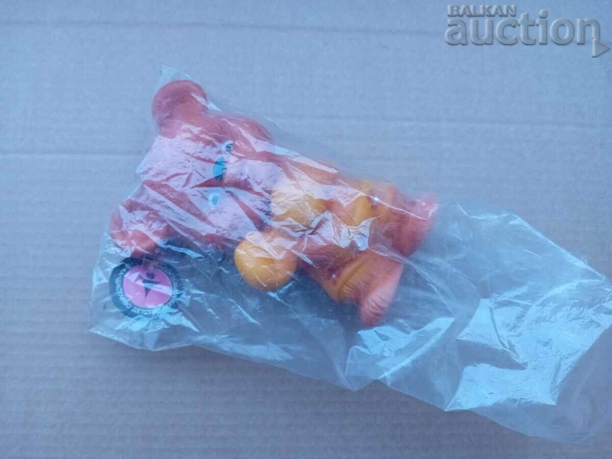 Auction Bear boxer rubber toy 70s Auction Bear boxer rubber toy 70s