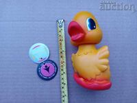 Yaki duck rubber toy 70s