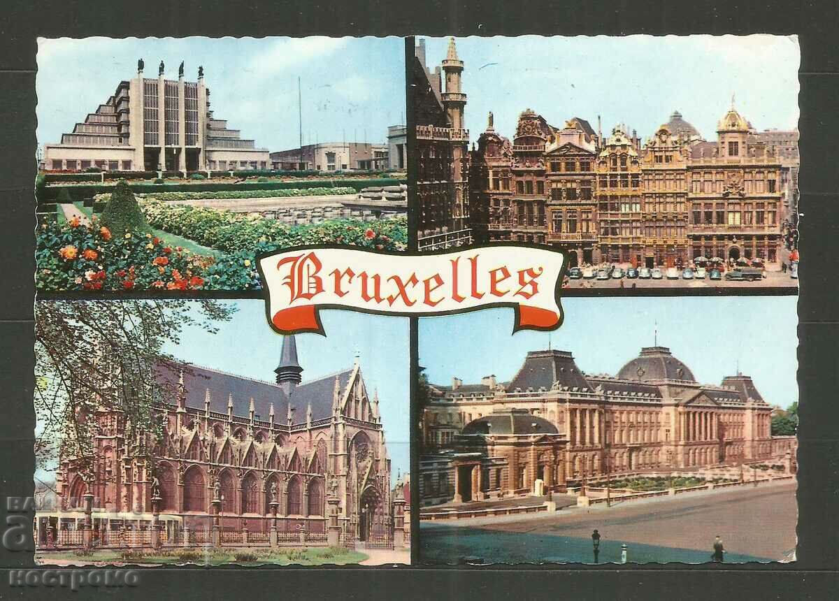 traveled Belgique  Post  card   -  A 3469