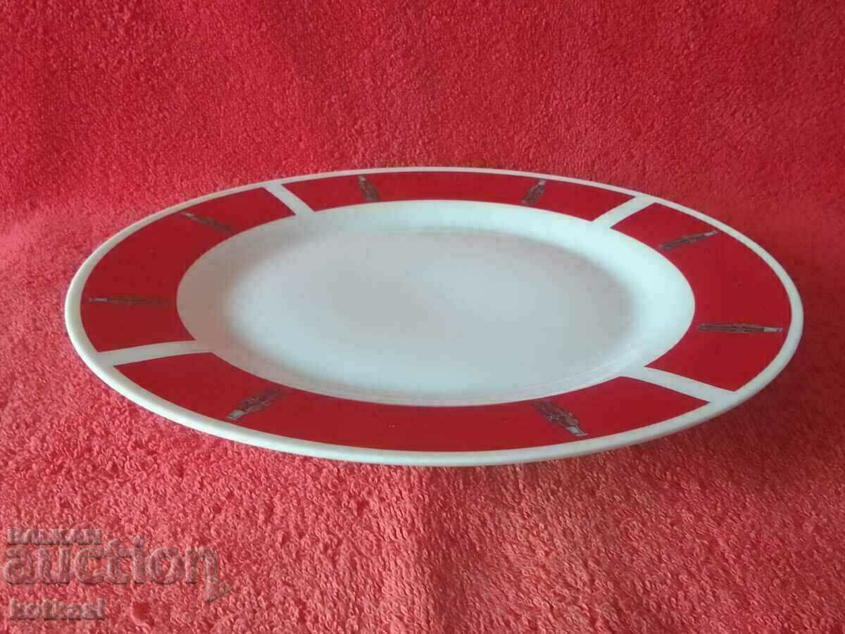 Large porcelain Coca Cola Coca Cola plate - 6
