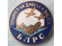 15729 Badge - BLRS Friend of game and fish - enamel