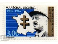 1997. Γαλλία. 50 χρόνια από τον θάνατο του Στρατάρχη Λεκλέρκ.