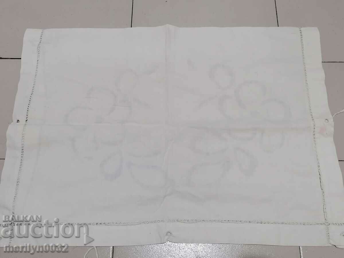 Old woven embroidered embroidered costume pillow case - 6 Old woven embroidered embroidered costume pillow case - 6