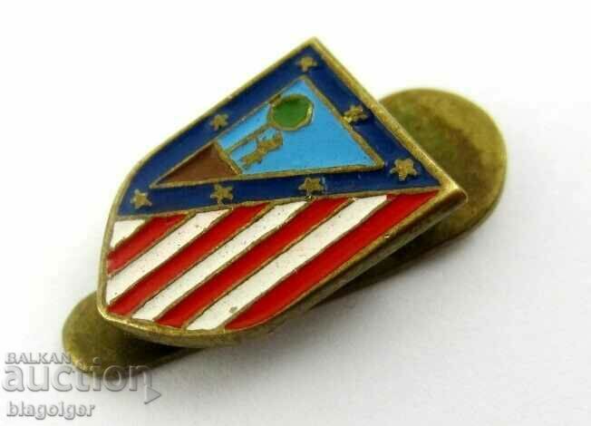 Old Football Badge - ATLETICO MADRID - Spanish Butonella - 6 Old Football Badge - ATLETICO MADRID - Spanish Butonella - 6