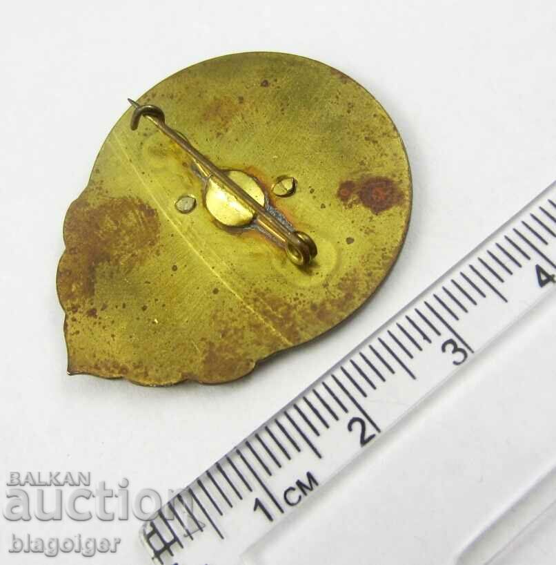 Delivery of Beautiful Sports Badge - Spanish Federation - Gymnastics - Embossed Delivery of Beautiful Sports Badge - Spanish Federation - Gymnastics - Embossed