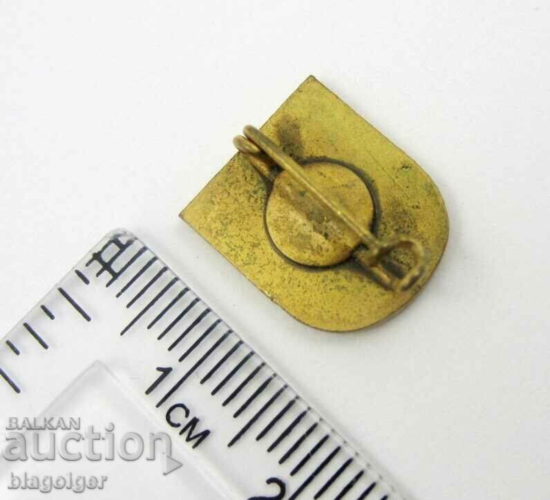 Auction Old Italian Badge-Railway-Railways-Enamel Auction Old Italian Badge-Railway-Railways-Enamel