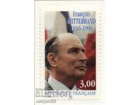 1997. France. In memory of President François Mitterrand.
