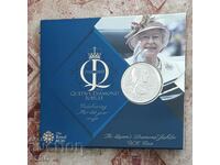 Great Britain-5 pounds 2012 in beautiful packaging-60 years