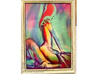 Erotic picture/poster number 2/canvas/frame/glass