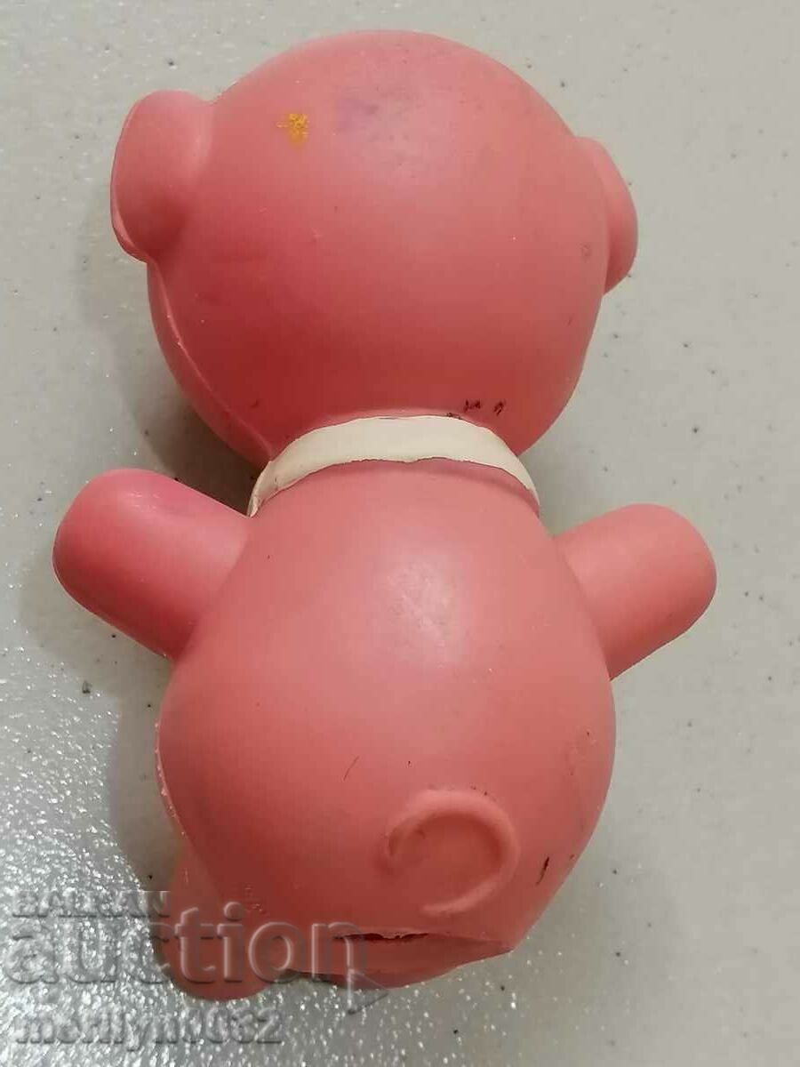 Auction  Children's rubber toy, rubber pig pacifier - NRB