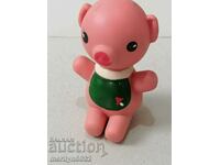 Children's rubber toy, rubber pig pacifier - NRB