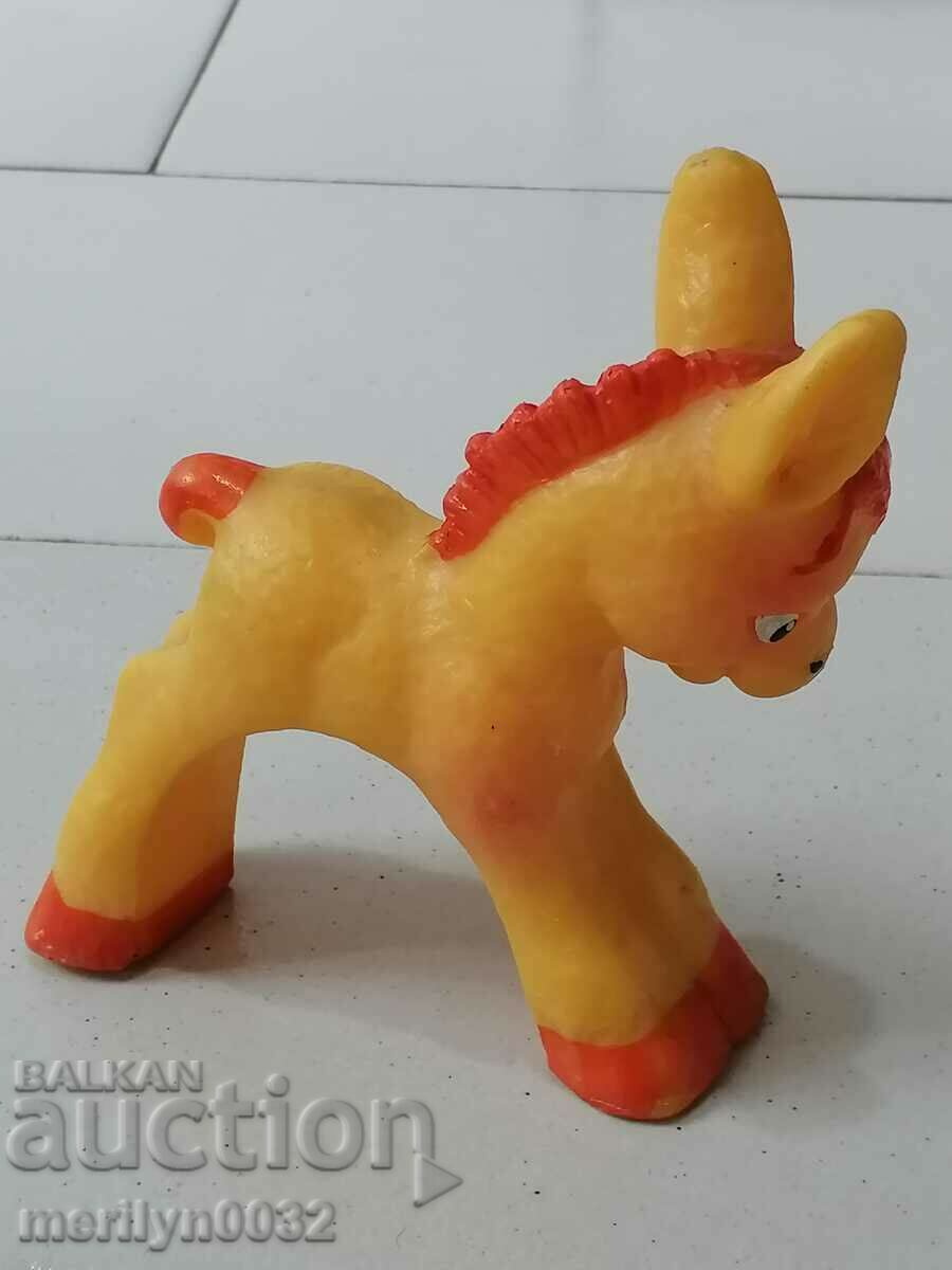 Children's rubber toy, rubber donkey pacifier - NRB with price 16.00 BGN | € 8.18 Children's rubber toy, rubber donkey pacifier - NRB with price 16.00 BGN | € 8.18