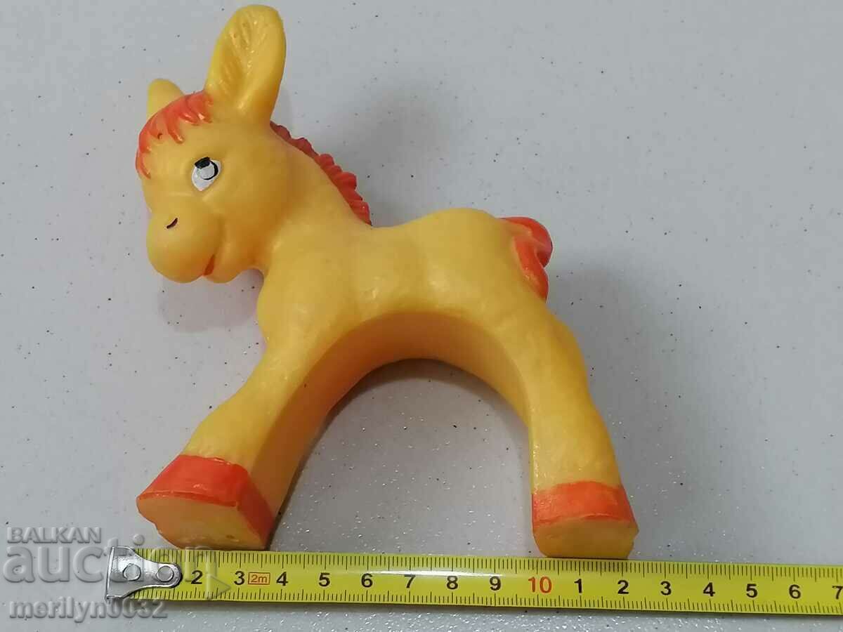 Children's rubber toy, rubber donkey pacifier - NRB - 5 Children's rubber toy, rubber donkey pacifier - NRB - 5