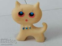Children's rubber toy, rubber kitten pacifier - NRB