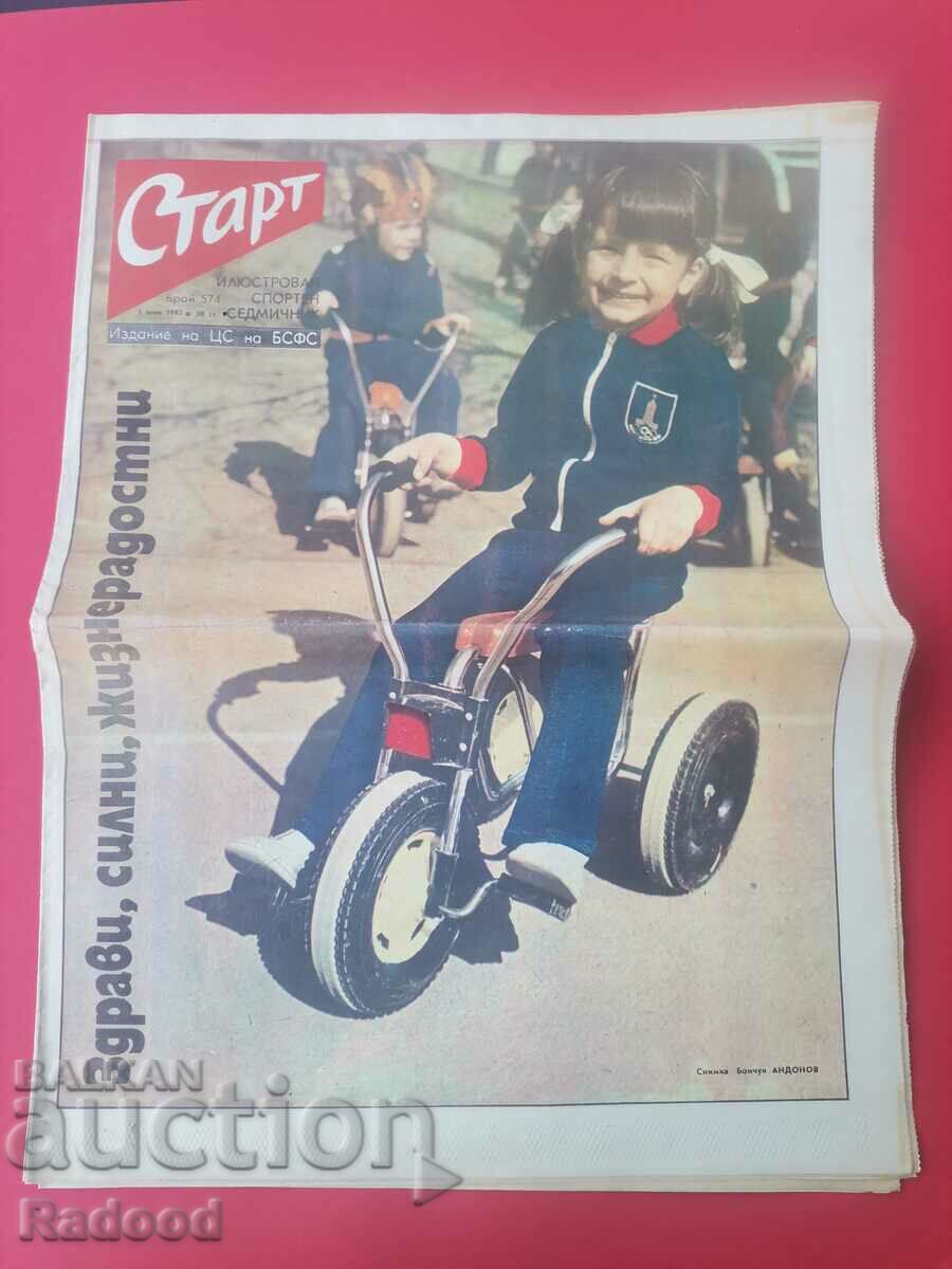 "Start" newspaper. Number 574/1982