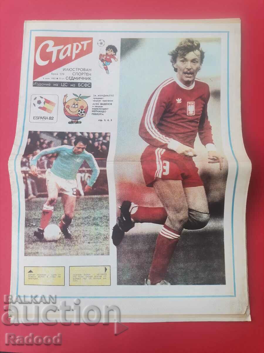 "Start" newspaper. Number 579/1982